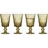 Lyngby Glass SORRENTO Kieliszki do Wina 290 ml 4 Szt. / Żółte