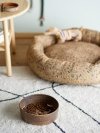 Bloomingville BUDDY Ceramiczna Miska dla Psa 21,5 cm / Brązowa