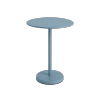 Muuto LINEAR Okrągły Ogrodowy Stolik Kawowy 70 cm / Wys. 95 cm / Niebieski