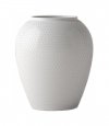 Lyngby Porcelain RHOMBE Wazon do Kwiatów 17 cm / Biały
