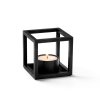 by Lassen KUBUS T Świecznik Tealight - Czarny