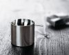 Stelton CYLINDA LINE Popielniczka Stalowa Zamykana 10 cm / Srebrna