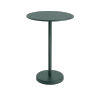 Muuto LINEAR Okrągły Ogrodowy Stolik Kawowy 70 cm / Wys. 105 cm / Ciemnozielony