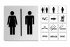 Zack INDICI Tabliczka Informacyjna - Toaleta