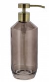 Sodahl VINTAGE Szklany Dozownik do Mydła - Płynu do Naczyń 450 ml / Brązowy
