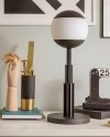 Alessi ALDO ROSSI Bezprzewodowa Lampa Stołowa / Szara