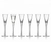 Lyngby Glass AQUAVIT PARIS Kieliszki do Wódki, Likierów, Nalewek 6 Szt. 25 ml / Bezbarwne