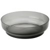 Stelton HOOP Szklana Miska do Sałaty - Owoców 30 cm / Szara