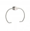 ZONE Denmark HOOKED ON RINGS Wieszak - Uchwyt na Papier Toaletowy - Srebrny Matowy
