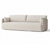 Menu OFFSET Sofa Potrójna - Tkanina Kvadrat Odcień Piaskowy