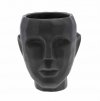 Villa Collection VERN Doniczka do Kwiatów 22,5 cm Czarna