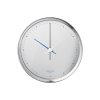 Georg Jensen KOPPEL Zegar Ścienny 22 cm / Srebrny Lustrzany