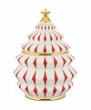 Alessi DELIGHT Świąteczny Pojemnik na Pierniczki Słodycze 28 cm / Choinka Złota