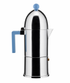 Alessi LA CUPOLA Kawiarka - Zaparzacz do Espresso 300 ml na Indukcję / Uchwyt Niebieski