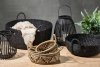 Villa Collection SCANDI Kosz do Przchowywania - Zestaw 2 Dużych Koszy - Czarny