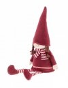 Scandinavia CHRISTMAS Świąteczny Skrzat / Krasnal Filcowy 40 cm Mimi