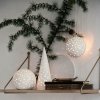 Kähler NOBILI Świecznik Świąteczny Tealight / Choinka 25 cm Biała