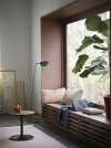 Muuto SOFT SIDE Stolik Okrągły 40 cm Czarny / Blat 41 cm Ciemny Dąb
