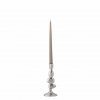 Bloomingville METINA Świecznik Aluminiowy 21 cm / Srebrny