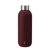 Stelton KEEP COOL Stalowa Butelka do Wody 600 ml / Fioletowa