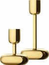 Iittala NAPPULA Świecznik 2 Szt. / Polerowany Mosiądz