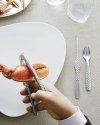 Alessi COLOMBINA FISH Widelc do Krabów, Homarów 4 Szt.