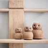 Andersen Furniture OWL Ptaszek Drewniany M - Sowa / Dębowy