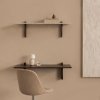 Audo CORBEL Półka Ścienna 100 cm / Ciemny Dąb - Marmur