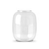 Lyngby Porcelain FORM 140/2 Wazon 16 cm Transparentny