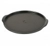 Emile Henry - Kamień do Pieczenia Pizzy Karbowany 37 cm Czarny