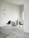 Muuto OSLO Krzesło Tapicerowane - Beżowe / Rama Chromowana (Tkanina Ocean 32)