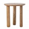 Bloomingville STELLA Stolik Kawowy z Drewna Mango 40 cm / Brązowy