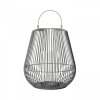 Blomus NIDEA Lampion Podłogowy rozm. S - Steel Gray