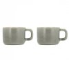 Villa Collection FJORD Filiżanka do Kawy Espresso 100 ml 2 Szt. Zielona
