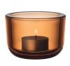 Iittala VALKEA Świecznik Tealight / Pomarańczowy