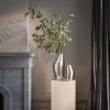 Georg Jensen SKY Wazon Stalowy Podłogowy 46 cm / Srebrny Połysk