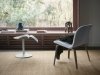 Muuto SOFT SIDE Stolik Okrągły 40 cm Czarny / Blat 48 cm Ciemny Dąb