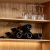ZONE Denmark ROCKS Stojak na Wino / Butelki - Czarny