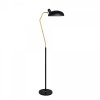 Bloomingville ROSENNA Lampa Podłogowa / Czarna - Złota