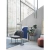Muuto AIRY Stolik Półokrągły 44 cm Czarny