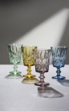 Lyngby Glass SORRENTO Kieliszki do Wina 290 ml 4 Szt. / Żółte