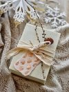 Bloomingville CHRISTMAS CHERI Świąteczne Pudełko Dekoracyjne z Zimowym Motywem