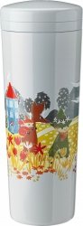Stelton CARRIE Kubek Termiczny 500 ml MUMINKI / Szaroniebieski