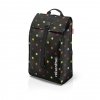 Reisenthel CITYCRUISER Wózek na Zakupy / Dots - Czarny w Kolorowe Kropki