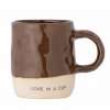 Bloomingville NEO Kubek 330 ml Brązowy / Love in a Cup