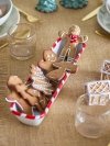 Bloomingville CHRISTMAS GINNIE Ceramiczna Miseczka Świąteczna na Pierniczki