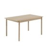 Muuto LINEAR Biurko / Stół Drewniany 140x85 cm Dębowy
