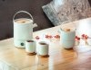 Bredemeijer UMEA Ceramiczny Dzbanek do Herbaty 1,2 l z Podgrzewaczem / Biały