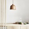 Muuto GRAIN Lampa Wisząca 21 cm Zielona Dusty Green