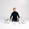 Alessi ITSUMO YUNOKI Talerz do Serwowania 36 cm / Biały Zdobiony